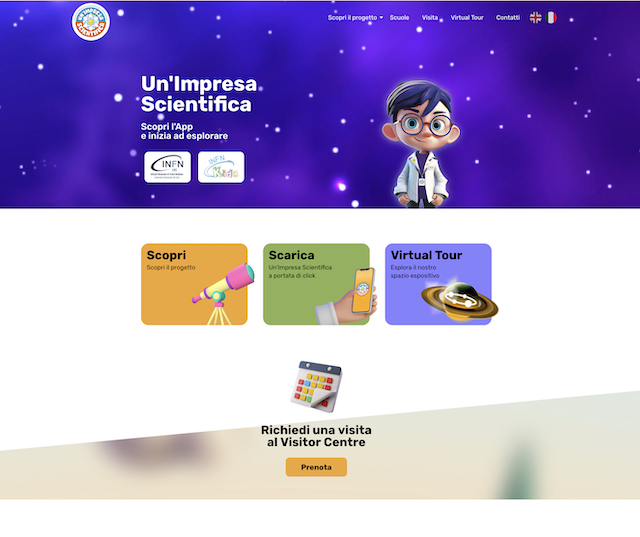 ProgettoScuole screen